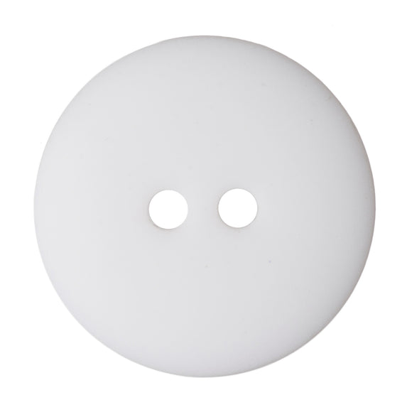 11mm Matt- Smartie Button -White