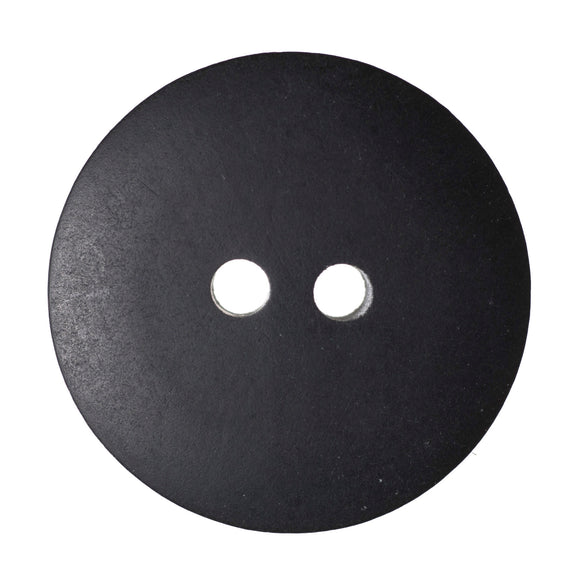 11mm Matt- Smartie Button -Black