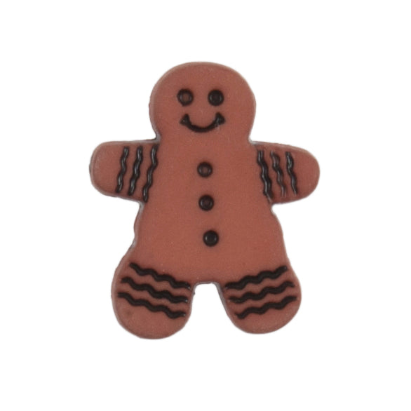 Buttons: Gingerbread Man: Shanked: 18mm