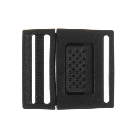 Buckle: Plastic Clip: 20mm: Black