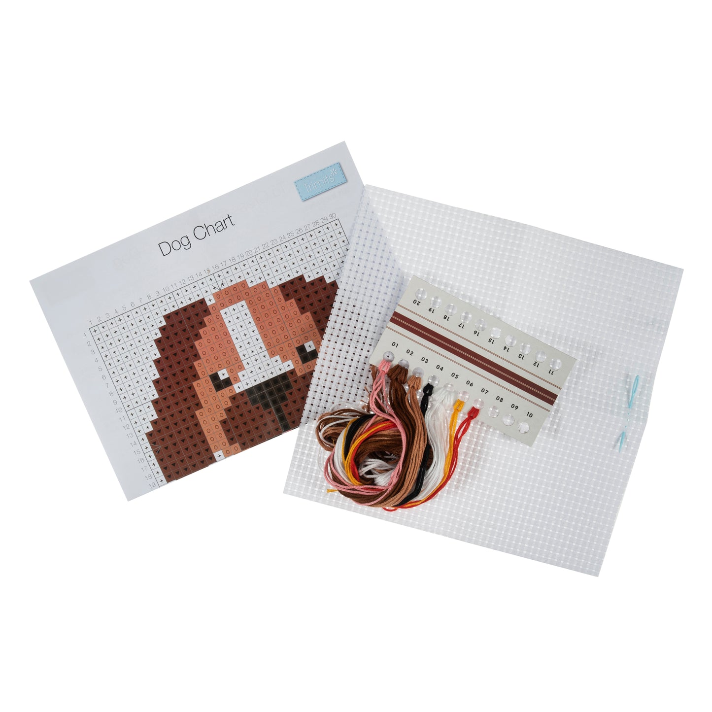 Learn To Cross Stitch - Dog