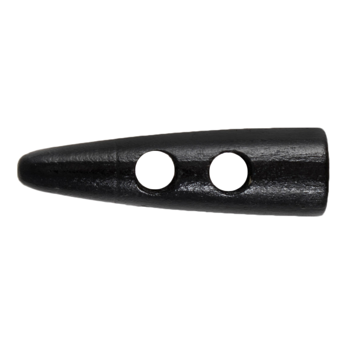 Hemline Sharktooth Toggle: 50mm Black