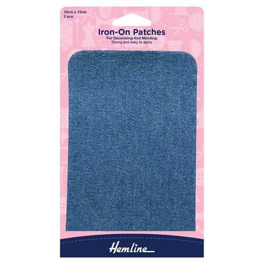 Hemline Iron on Patches