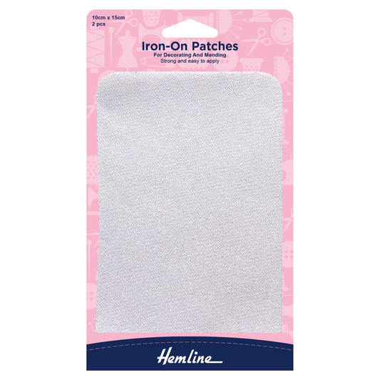 Hemline Iron on Patches
