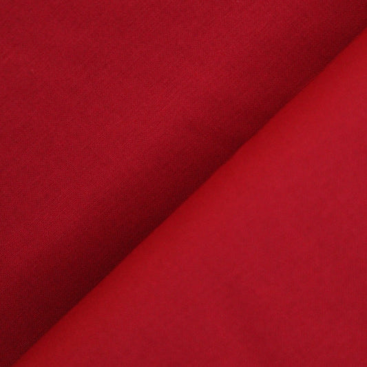 Fabric Freedom - Plain Craft Cotton - Scarlet