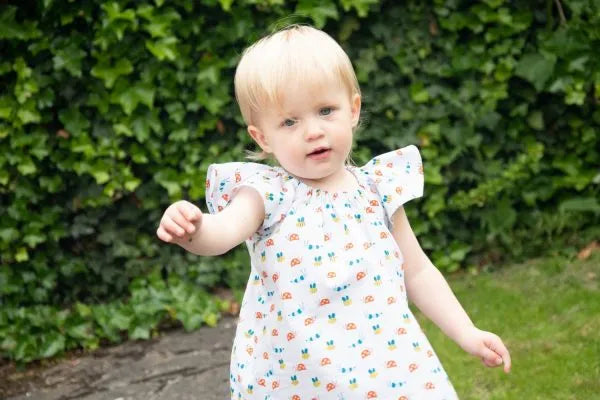 Bobbins & Buttons Sewing Patterns – Lillia Rae Dress – Kids – Paper Version.