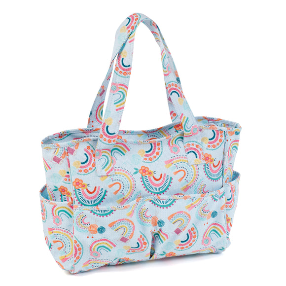 Craft Bag: Matt PVC: Rainbow