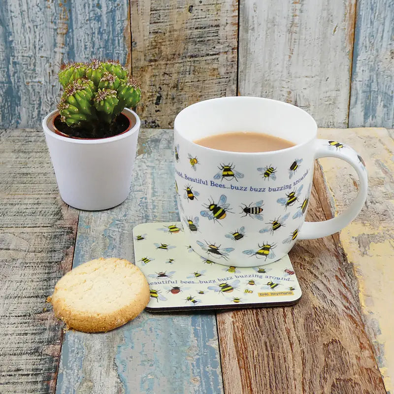 Bees Bone China Mug (Boxed) by Emma Ball