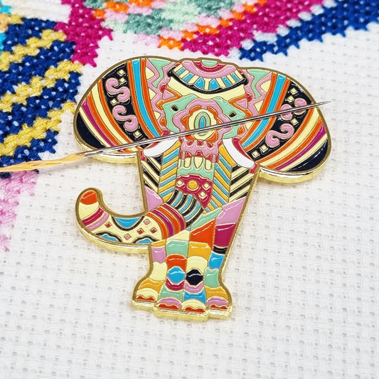 Needle Minder - Mandala Elephant