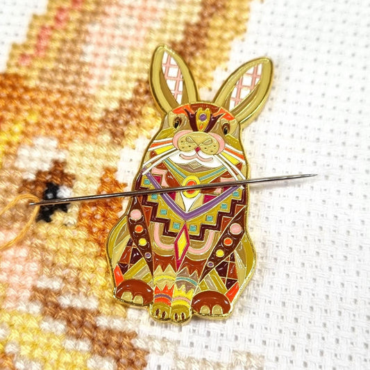 Needle Minder - Mandala Rabbit