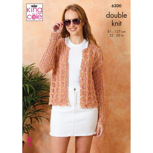 King Cole - Knitting Pattern 6300