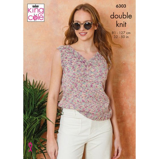King Cole - Knitting Pattern 6303