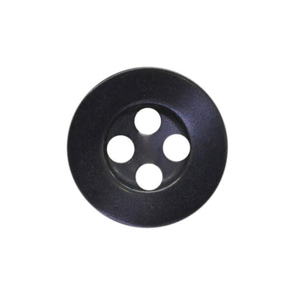 Four Hole Button -  Purple size 18 (11.5mm)