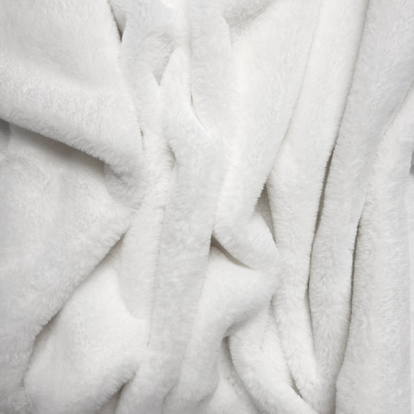 Plush Fur Winter White