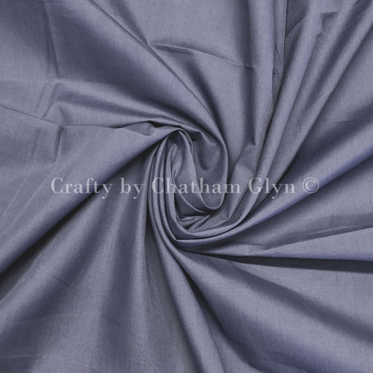 PolyCotton Plain - Graphite Grey