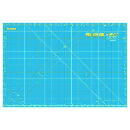Olfa Cutting Mat - 18" x 12" (45cm x 30cm) (Aqua)