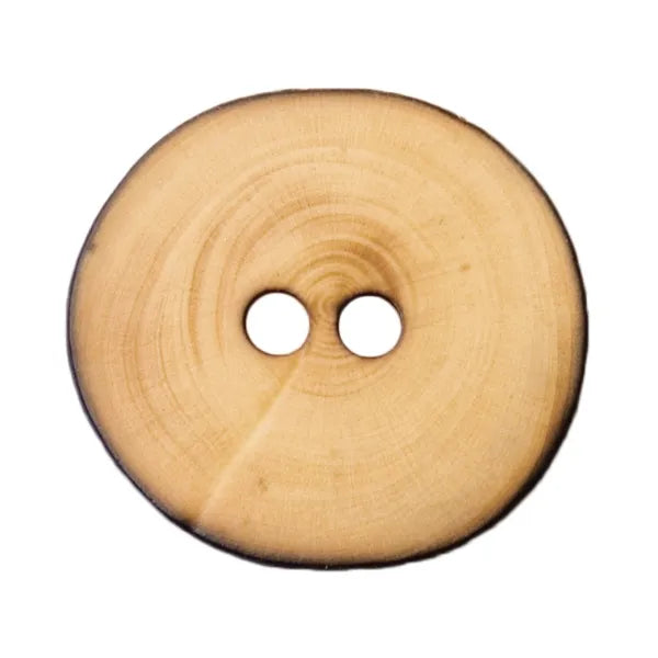SEHLBACH C BUTTON NAT WOOD RIMMED LG