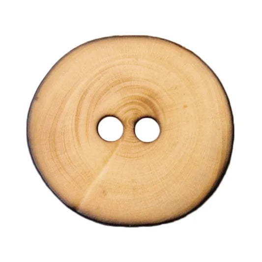 SEHLBACH C BUTTON NAT WOOD RIMMED LG