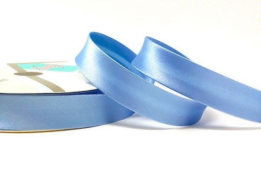Satin Bias Binding - 18mm Powder Blue