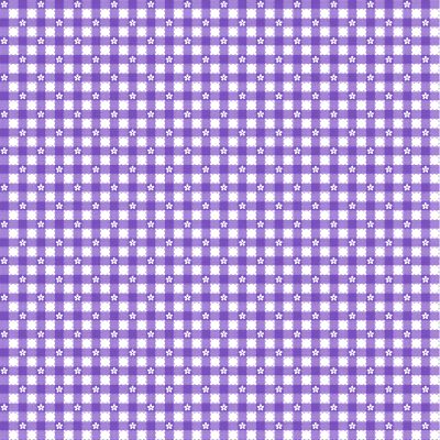 Makower Fabrics - Summer Days - Gingham Lilac