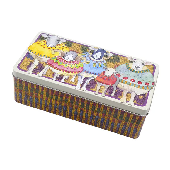 Sheep in Sweaters Long Tin by Emma Ball Ltd