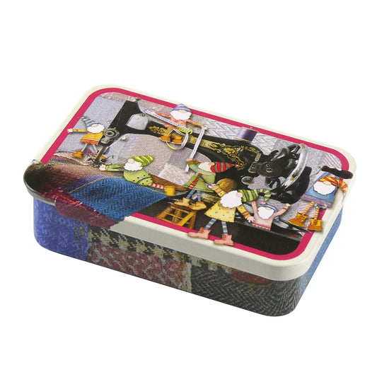 Sewing Gnomes Pocket Tin by Emma Ball Ltd