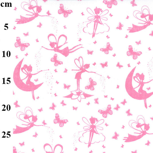 PolyCotton - Pink Fairies