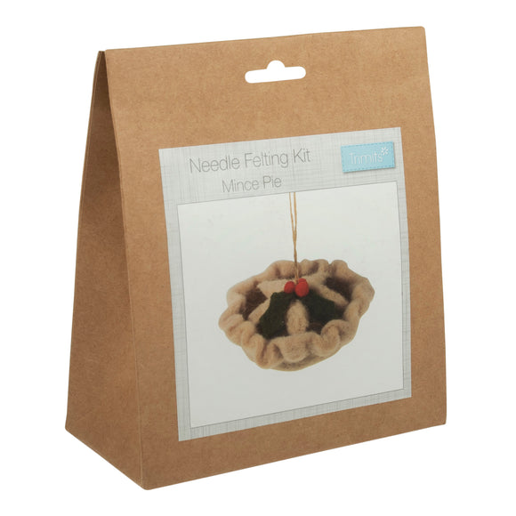 Needle Felting Kit - Mince Pie