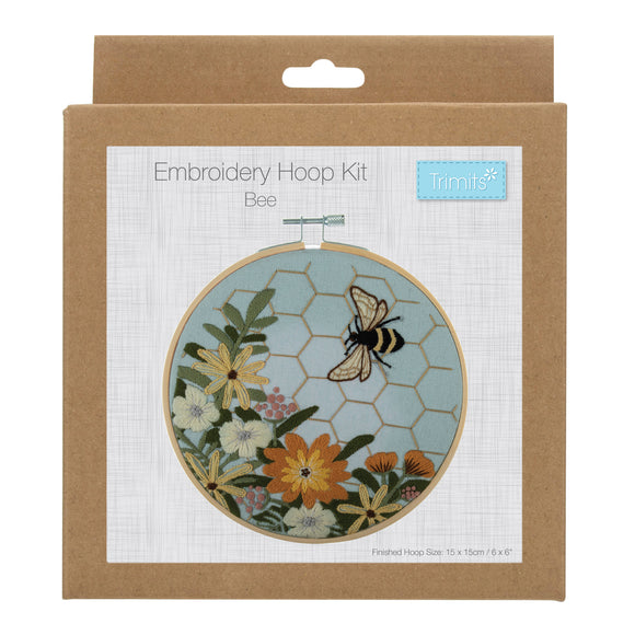 Embroidery Hoop Kit - Bee