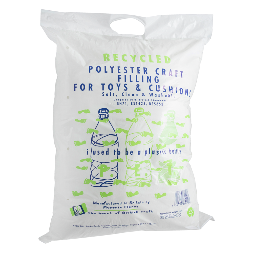 Toy Stuffing - Recycled Polyester Toy Filling (450g)