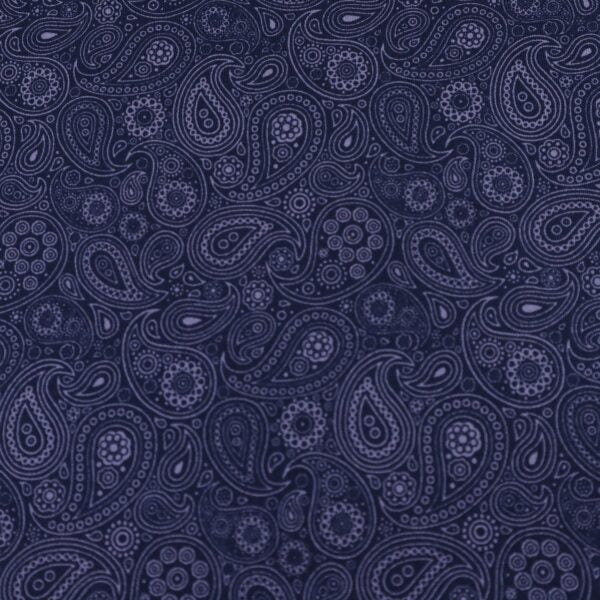 Reynard Craft Cotton - Vintage Paisley - Ink