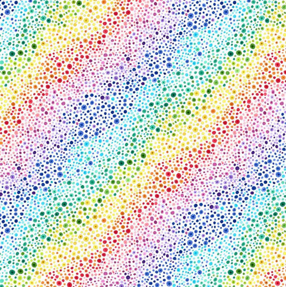 Wilmington Fabrics - Bubble Up - White
