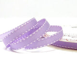 9mm Polyester Stitch Grosgrain Ribbon (6 Colours)
