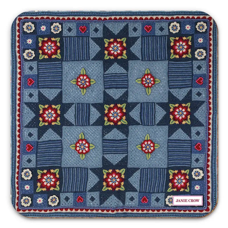 Indigo Dreams Single Coaster- Janie Crow