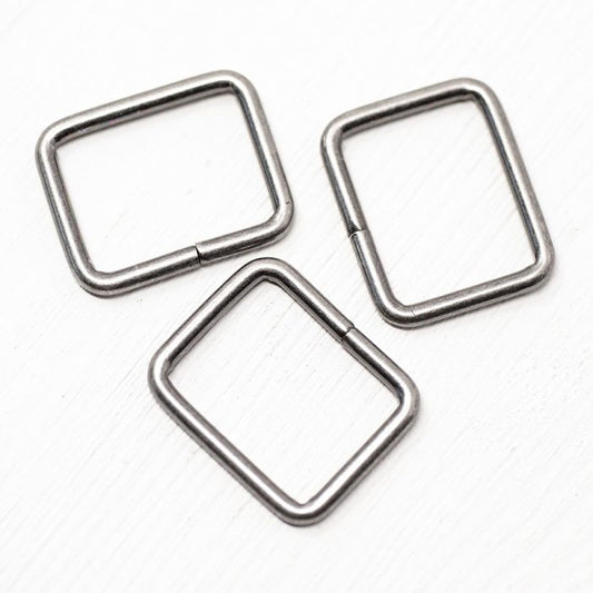 Metal Strap Connector 38mm -Antique Silver