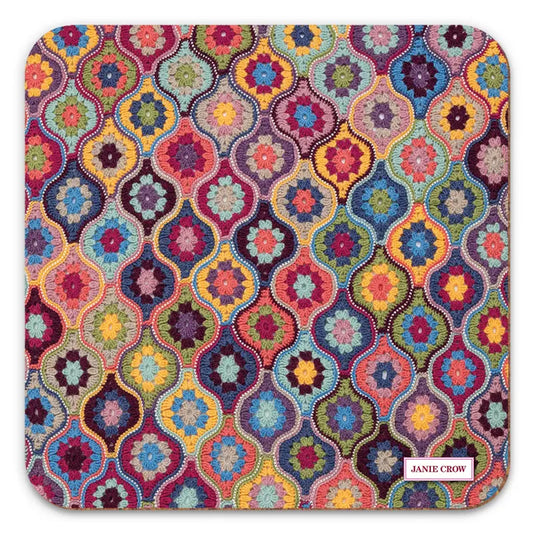 Mystical Lanterns Single Coaster- Janie Crow