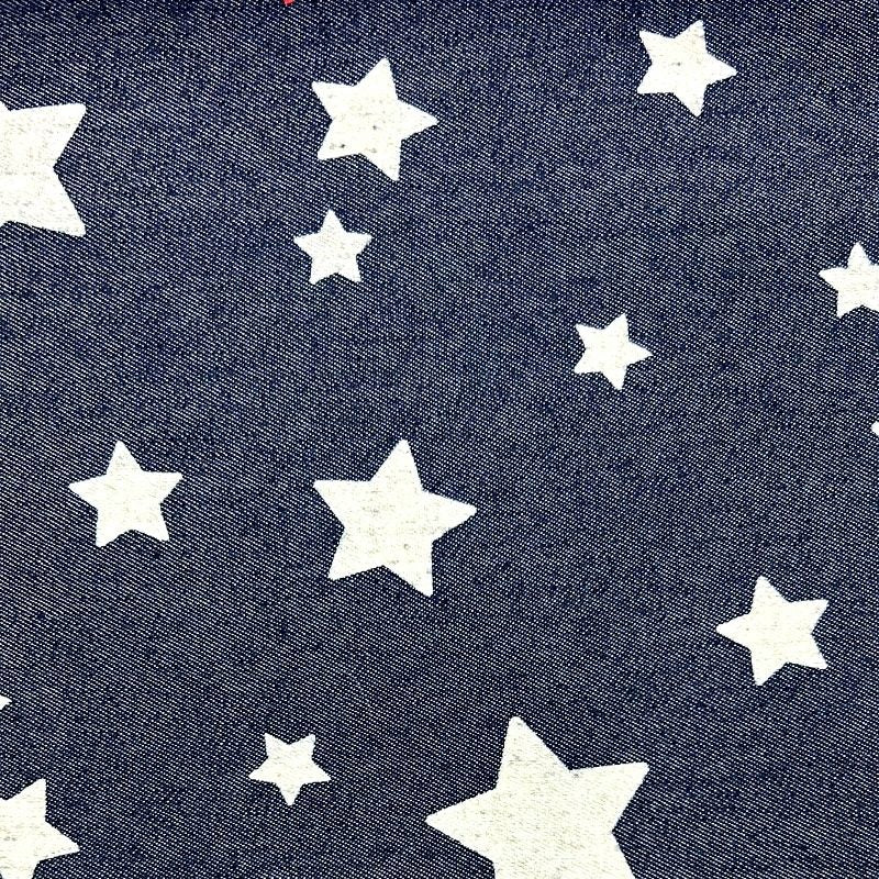100% Cotton Chambray Print - Stars