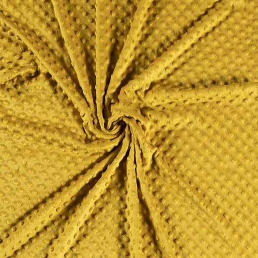 Premium Dimple Fleece - Ochre