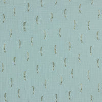 GOTS Double Gauze Stripes - Light Blue