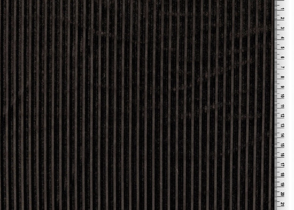 Velvet with Burnout Strip