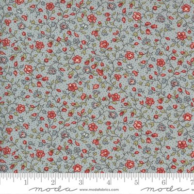 Jardin De Fleurs By French General For Moda - Ciel Blue