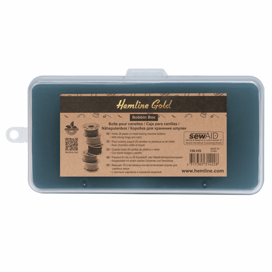 Hemline Gold Bobbin Box