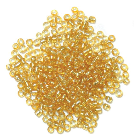 Trimits Beads: Seed: Gold: 8g pack