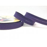PolyCotton Bias Binding - 18mm - Aubergine