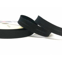 PolyCotton Bias Binding - 18mm - Black