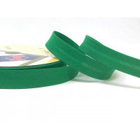 PolyCotton Bias Binding - 18mm - Parrot Green