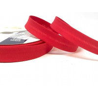 PolyCotton Bias Binding - 18mm - Red