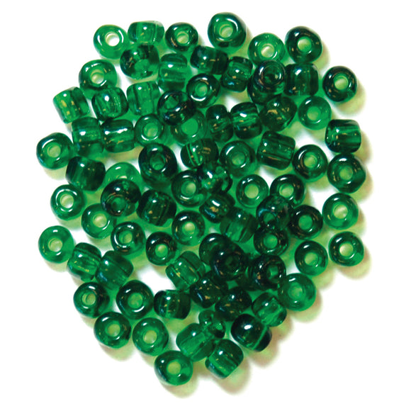 Trimits Beads: E Beads: Green: 8g pack