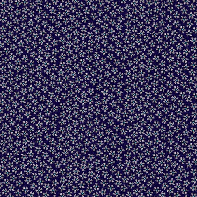 Makower Henna - Dash Flower Lilac