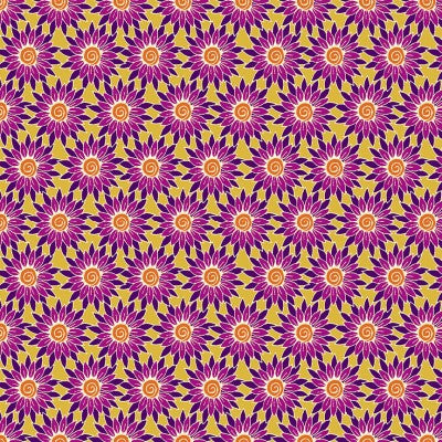 Makower Henna - Sunflower